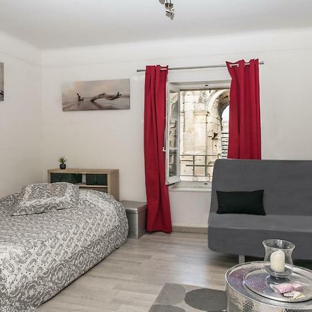 Studio avec vue sur les arénes Arlés Exterior foto